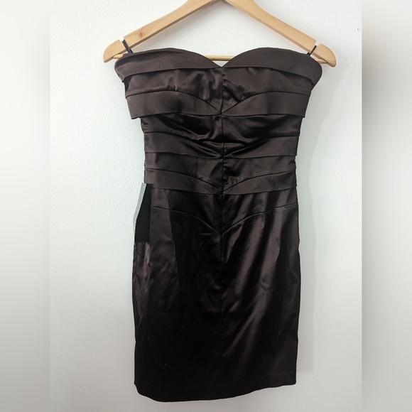 Bebe satin cocktail dress - Picture 1 of 9